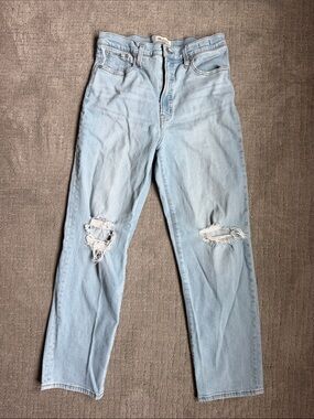 Madewell the Perfect Vintage Straight Leg Jean.